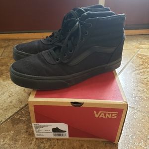 Black High Top Vans